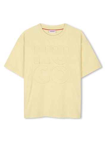 HUGO Shirt in Gelb
