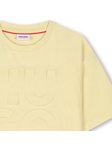 HUGO Shirt geel
