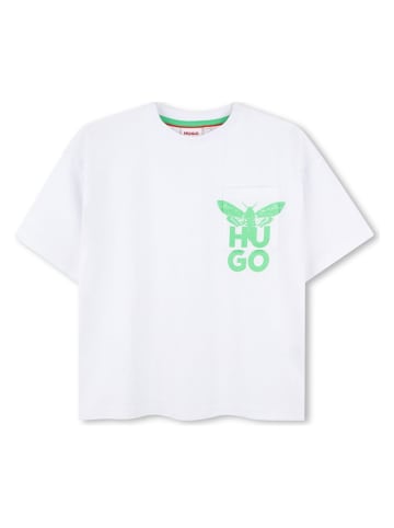 HUGO Shirt in Weiß