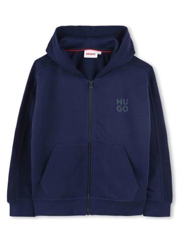 HUGO Sweatvest blauw
