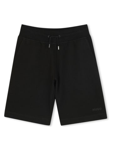 HUGO Sweatshort zwart