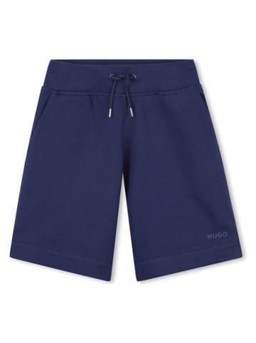 HUGO Sweatshort blauw