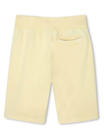 HUGO Sweatshort geel