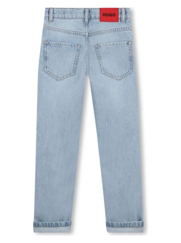 HUGO Spijkerbroek - regular fit - lichtblauw
