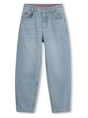 HUGO Dżinsy - Regular fit - w kolorze błękitnym