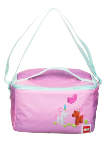 LEGO Koeltas "LEGO Iconic Sparkle" lichtroze - (B)23 x (H)15 x (D)16 cm
