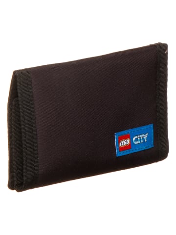 LEGO Portemonnee "LEGO CITY RACE" zwart - (B)25 x (H)5,5 cm
