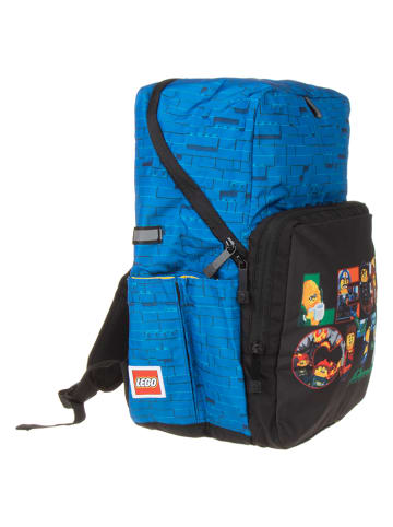 LEGO Schulranzen "LEGO CITY - Police Adventure" in Blau - (B)25 x (H)38 x (T)20 cm