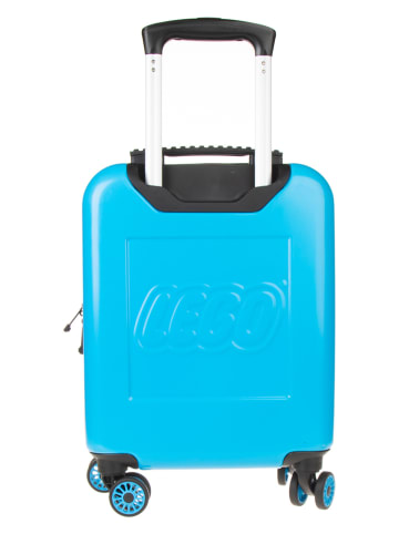 LEGO Hardcase trolley  "LEGO" lichtblauw - (B)33 x (H)46 x (D)20 cm