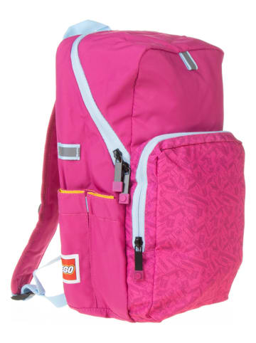 LEGO Schooltas "LEGO Light" roze - (B)23 x (H)35 x (D)17 cm