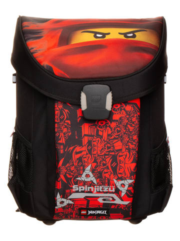 LEGO Tornister "LEGO NINJAGO" w kolorze czerwono-czarnym - 39 x 29 x 22 cm