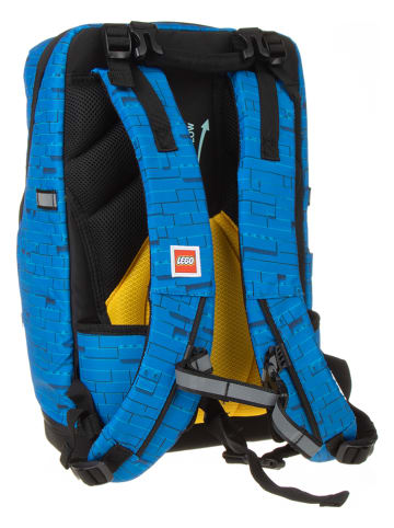 LEGO 2-delige schooltasset "LEGO CITY Police" blauw - (H)42 x (B)25 x (D)17 cm