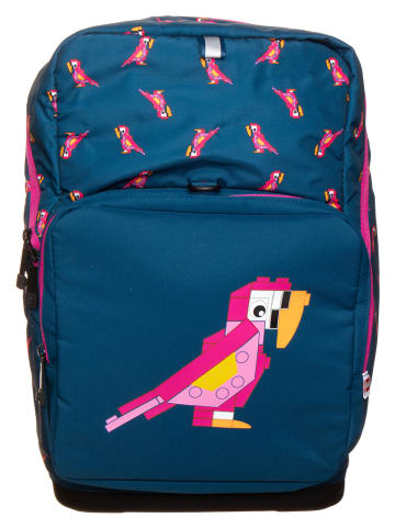 LEGO 2tlg. Schulranzen-Set "LEGO Parrot" in Dunkelblau - (B)42 x (H)25 x (T)17 cm