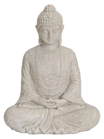 G. Wurm Figurka dekoracyjna "Buddha" w kolorze beżowym - 19 x 23 x 13 cm