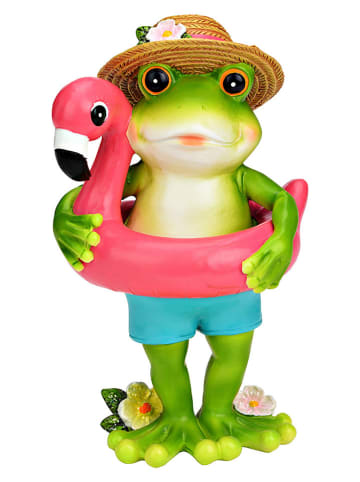 G. Wurm Figurka dekoracyjna "Frog" ze wzorem - 11 x 20 x 10 cm