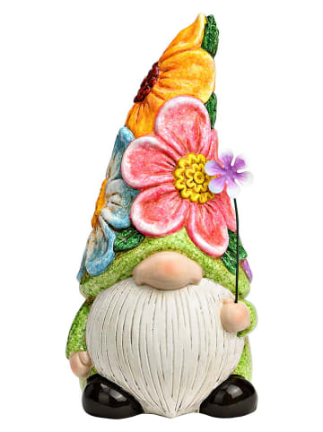 G. Wurm Figurka dekoracyjna "Gnome" ze wzorem - 15 x 30 x 13 cm