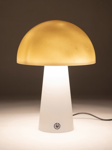 G. Wurm Led-tafellamp wit - (H)21 x Ø 15 cm