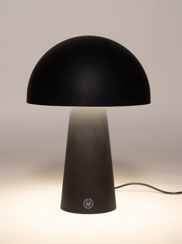 G. Wurm Led-tafellamp zwart - (H)21 x Ø 15 cm