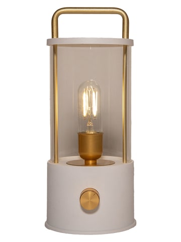 G. Wurm Lampion LED w kolorze złoto-białym - 11 x 25 cm