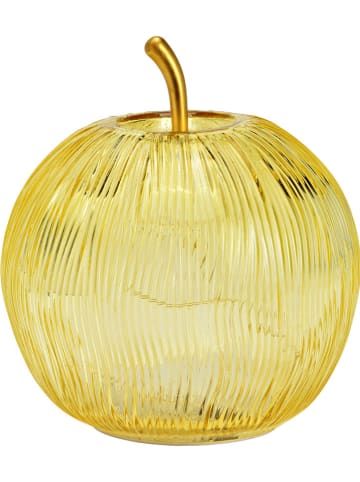 G. Wurm Dekoracja świetlna LED w kolorze żółtym - wys. 17 x Ø 16 cm