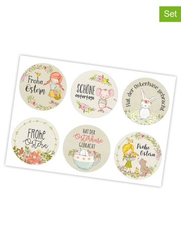 G. Wurm 12tlg. Set: Geschenktüten in Hellbraun