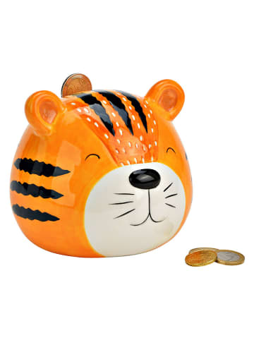 G. Wurm Skarbonka "Tiger" w kolorze pomarańczowym - 13 x 13 x 11 cm