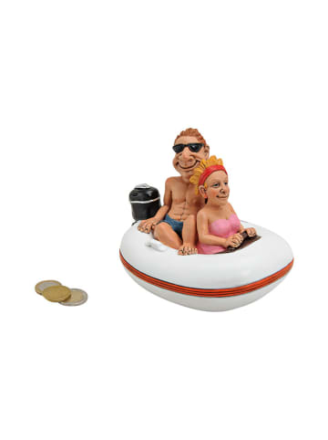 G. Wurm Spaarpot meerkleurig - (B)16 x (H)11 x (D)12 cm