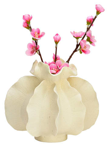 G. Wurm Vase in Weiß - (H)21 x Ø 17 cm