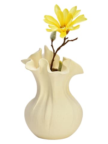 G. Wurm Vase in Weiß - (H)22 x Ø 14 cm