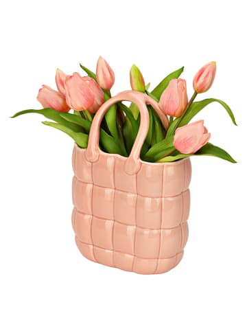 G. Wurm Wazon w kolorze jasnoróżowym - 18 x 25 x 10 cm