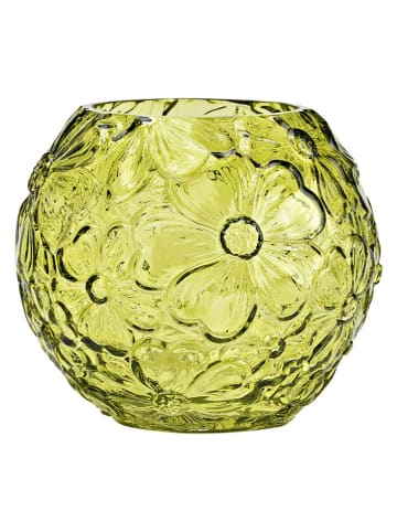 G. Wurm Vase in Grün - (H)16 x Ø 18 cm