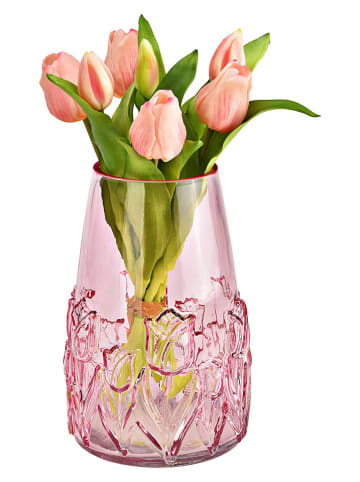 G. Wurm Vaas lichtroze - (H)22 x Ø 15 cm