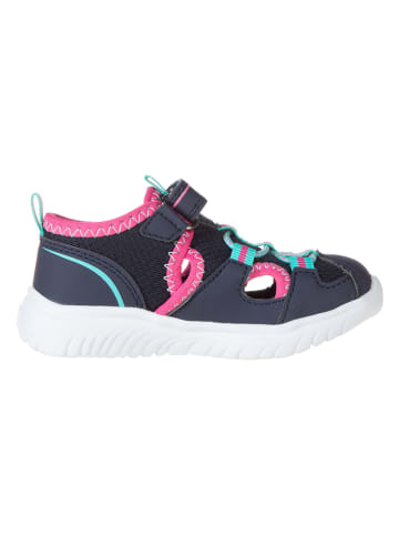 Kangaroos Halbsandalen in Blau/ Rosa