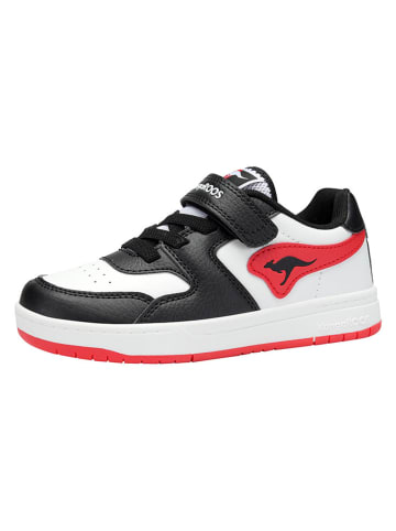 Kangaroos Sneakersy "K-CP Fair EV" w kolorze czarno-białym