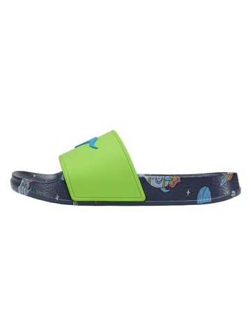 Kangaroos Klapki "K-Slide" w kolorze granatowo-zielonym