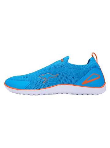 Kangaroos Buty barefoot "K-BFK Wildfreeze" w kolorze niebieskim