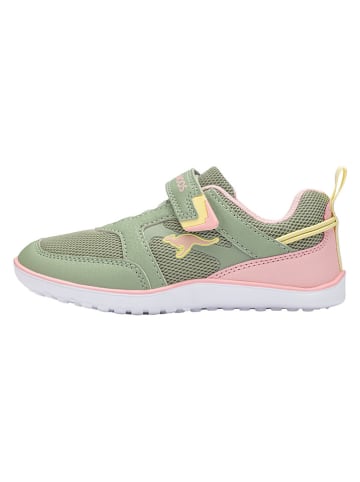 Kangaroos Buty barefoot "K-BFK Pathfinder EV" w kolorze zielonym