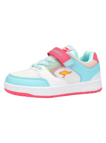 Kangaroos Barfußschuhe "K-CP Ollie EV" in Weiß/ Türkis