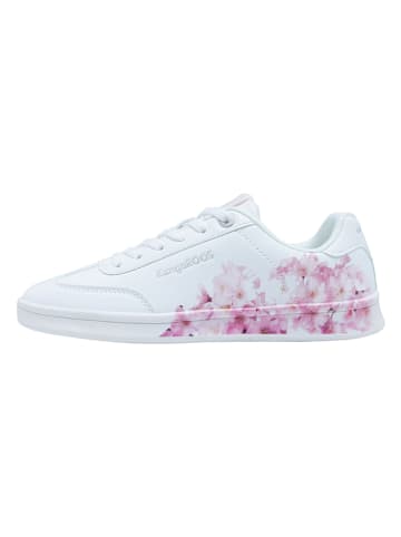 Kangaroos Sneakers "K-Ten Flowers" in Weiß