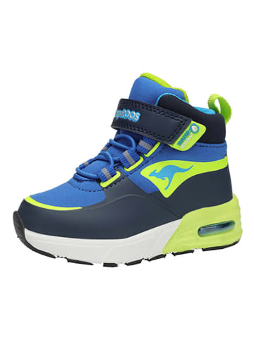 Kangaroos Sneakersy "K-XI Creed" w kolorze niebiesko-zielonym