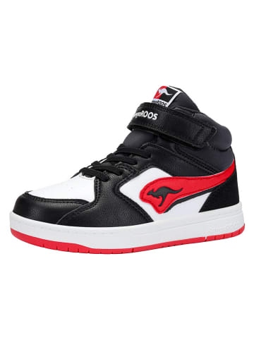 Kangaroos Sneakersy "K-CP Hogan EV" w kolorze czarno-białym
