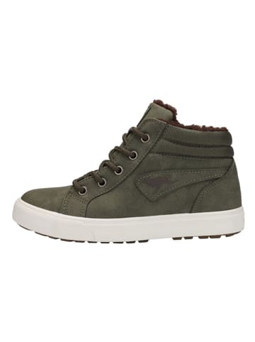 Kangaroos Sneakersy "KaVu I" w kolorze ciemnozielonym