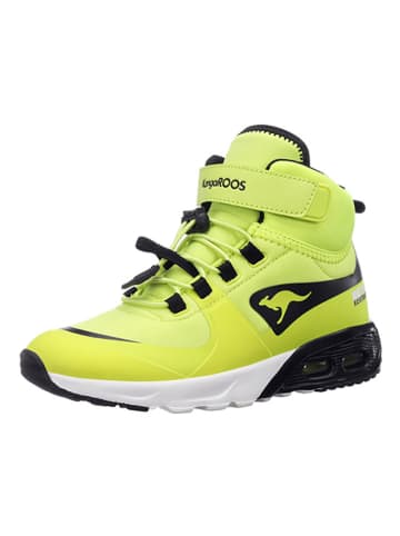 Kangaroos Sneakersy "KX-Hydro" w kolorze zielono-czarnym