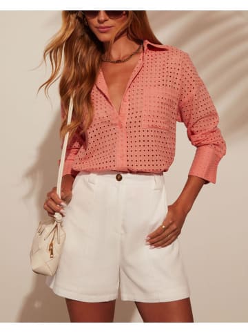Milan Kiss Bluse in Lachs