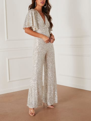 Milan Kiss Jumpsuit in Silber