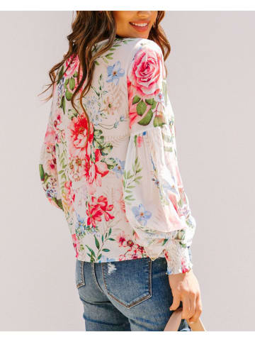 Milan Kiss Bluse in Bunt