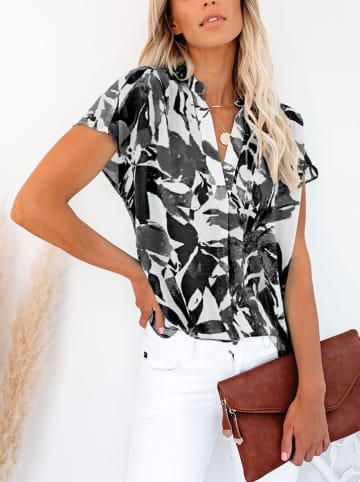 Milan Kiss Blouse zwart/wit