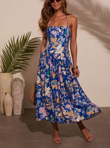 Milan Kiss Jurk blauw