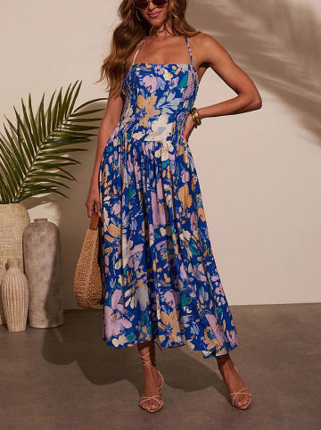Milan Kiss Jurk blauw