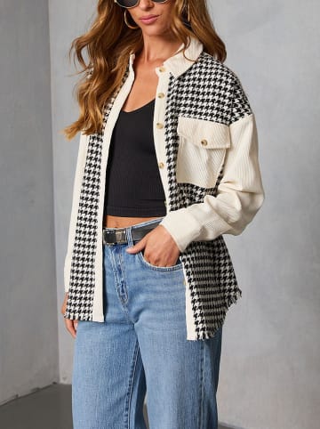 Milan Kiss Blouse wit/zwart